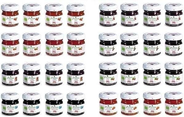 Rigoni di Asiago - Fiordifrutta Monodose Assortite (8 Gusti) - 32x25g