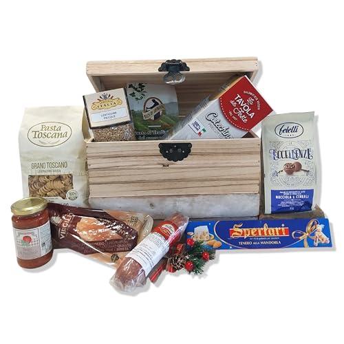 Cesti Natalizi Speciale Italia - Confezione Regalo Natale Baule delle Bontà