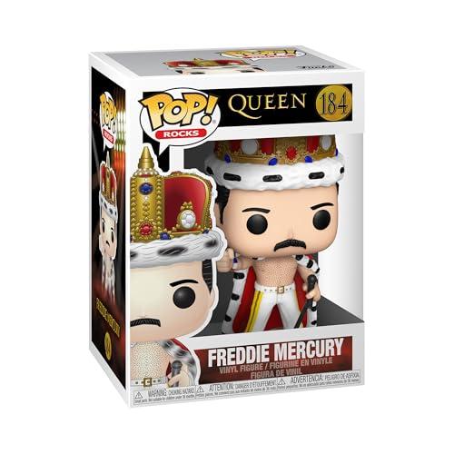 Funko Pop! Rocks: Freddie Mercury King - Queen - Esclusiva Amazon