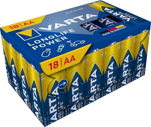 VARTA Longlife Power Batterie AAA Micro LR03 (pacco da 8+4) Batteria alcalina - Made in Germany - Ideali per giocattoli, torce, controller e altri dispositivi a batteria