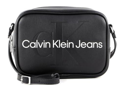 Calvin Klein Jeans Sculpted Camera Bag18 Mono K60k610275, Borsa a tracolla Donna, Nero (Black), Taglia unica