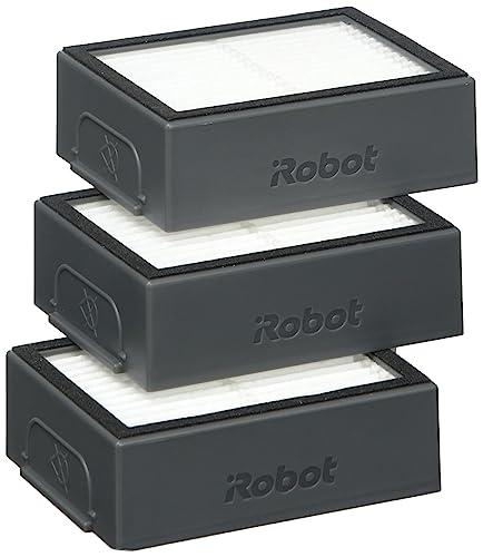 iRobot Filtri High Efficiency, Kit da 3 Filtri, Parti originali iRobot, compatibili con Roomba Serie e & i