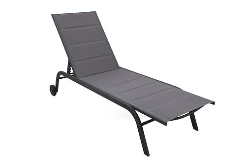 Lettino Prendisole Cleo Antracite Garden Friend