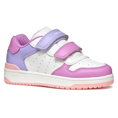 Geox J WASHIBA Girl B, Scarpe da Ginnastica Bambina