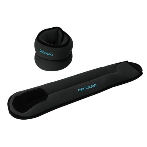 Cecotec Drumfit AnkleBell 2000 Neo - Pesi Regolabili per Caviglia e Polso (Set da 2)
