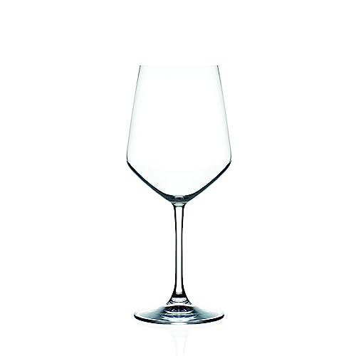 RCR Cristalleria Italiana S.p.a. Linea Universum | Calici da Vino in Vetro Bicchieri Moderni, 55 cl, 6 unità