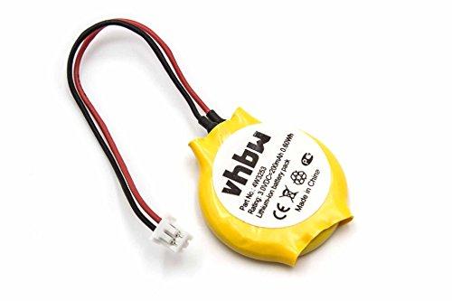 vhbw Batteria BIOS compatibile con Lenovo ThinkPad T420si, T430s, T430si, T431s computer (200mAh, 3V, Li-Ion)