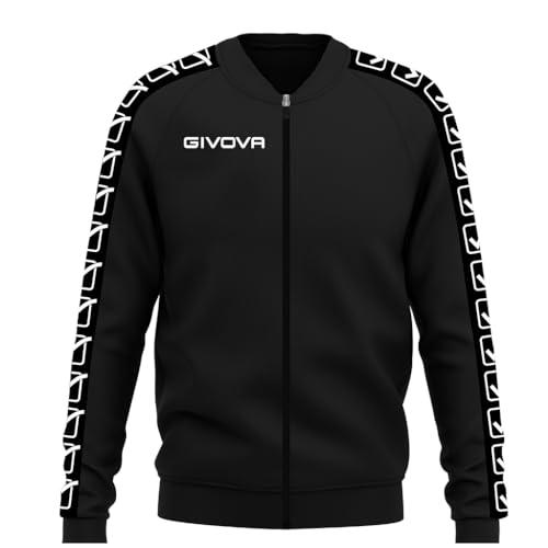 GIVOVA Giacca College Band Nera Taglia S
