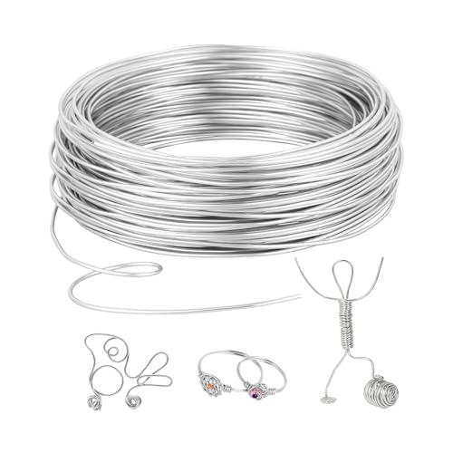 Filo di Alluminio Modellabile Romon 3mm x 20m Argento per Creazioni Artigianali e Gioielli