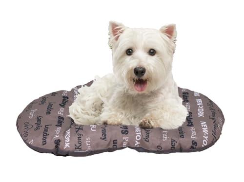 Ferplast Relax Cuscino per Cani e Gatti, 55 x 36 cm, Marrone