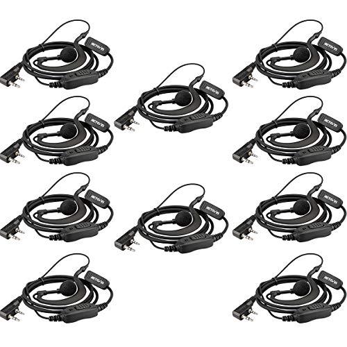 Retevis RE3120 Auricolare Walkie Talkie C-Tipo (Confezione da 10)