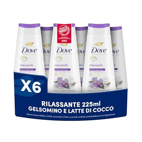 Dove Bagnoschiuma Rilassante - 6x225ml