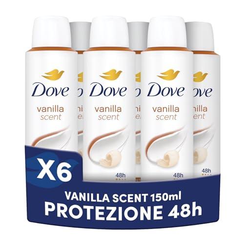Dove Deodorante Spray Classic Care Vaniglia 6x150ml