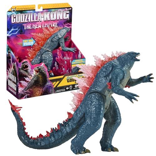 MonsterVerse MN305 - Godzilla x Kong, statuetta snodata da 18 cm, con suoni e movimento della mascella, per bambini dai 4 anni, Modelli assortiti, 1 pezzo