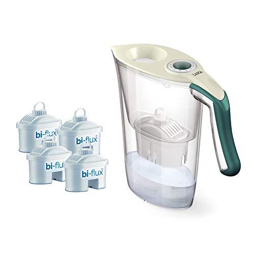 Laica J9059 Kit Caraffa Filtrante Carmen Tosca con 4 Filtri Bi-Flux