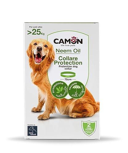 Collare Camon Orme Naturali all'Olio di Neem per Cani di Taglia Grande