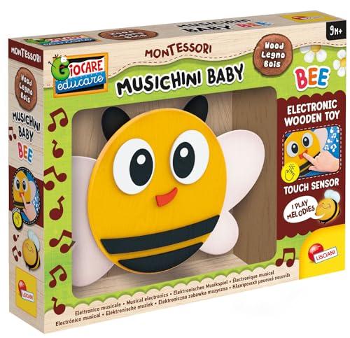 Lisciani Giochi - Montessori Baby Wood Musichini Bee