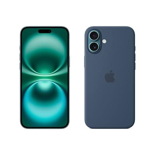 Apple iPhone 16 Plus 256 GB - Azzurro + Custodia MagSafe in silicone - Denim