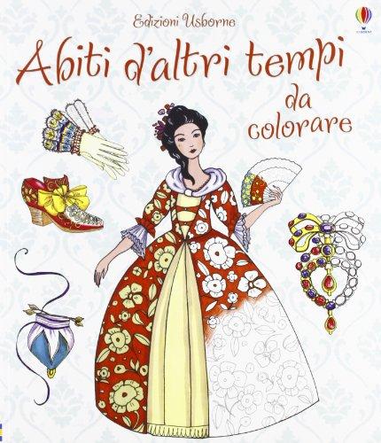 Abiti d'altri tempi da colorare
