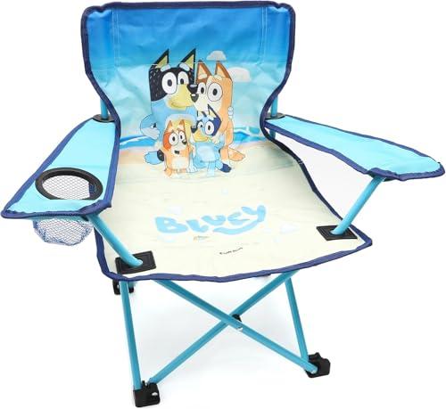 Toyland® Bluey & Bingo Sedia da Campeggio Pieghevole per Bambini
