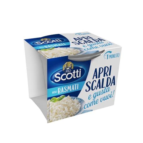 Riso Scotti Apri Scalda e Gusta Basmati - Monoporzione Pronta in 1 Minuto