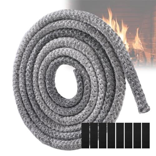 Guarnizione per Porta Stufa GeeRic Φ10mm*2.5m con Nastro Isolante