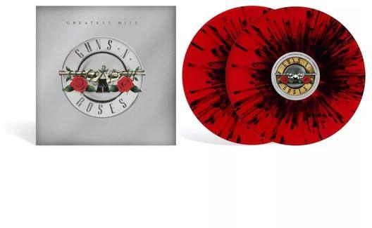 Queen - Greatest Hits - Limited Red & Black Splatter Vinyl Edition