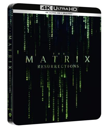 Matrix Resurrections Steelbook (4K Ultra-HD + Blu-Ray) (2 Blu Ray)