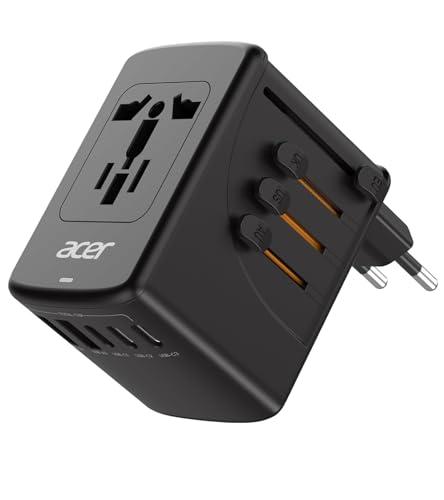 Acer Adattatore da Viaggio Universale con 5 Porte USB