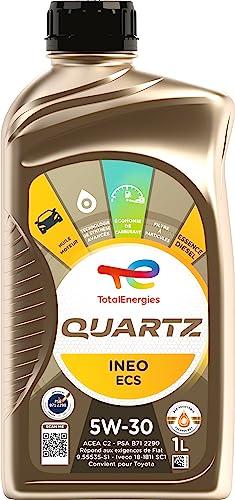 TotalEnergies Quarzo Ineo ECS 5W-30 Olio Motore Benzina e Diesel 1 Litro