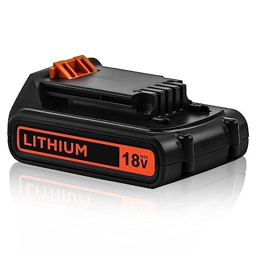 Powayup LB2X4020 Batteria di Ricambio 18V 3.0Ah per Black Decker