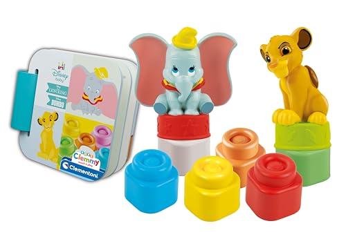 Clementoni - 17817 - Soft Clemmy - Disney Simba & Dumbo Playset
