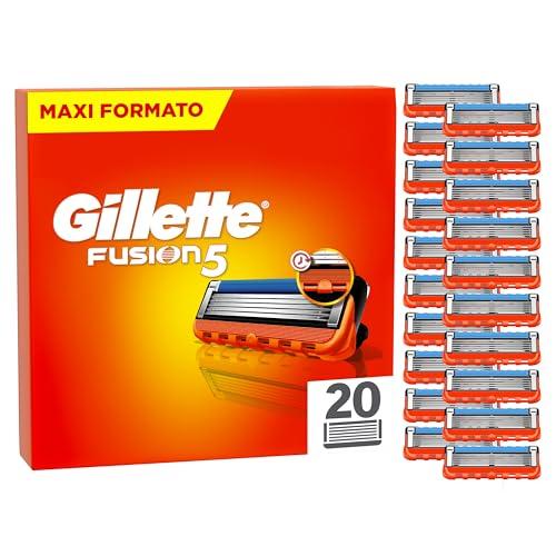 Gillette Fusion5: 20 Lamette di Ricambio per una Rasatura Impeccabile