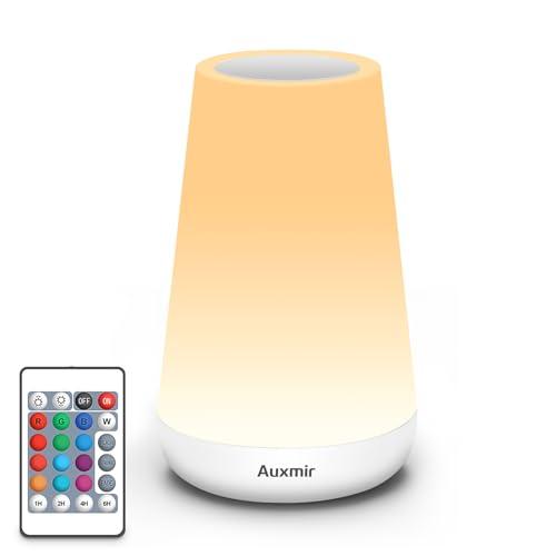 Lampada da Comodino LED RGB Auxmir: La Luce Notturna Perfetta per Bambini e Adulti