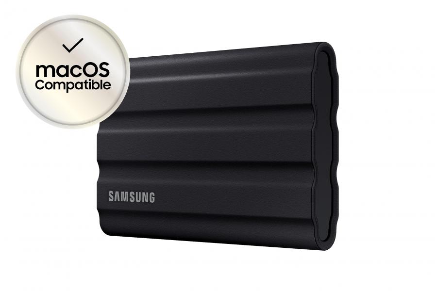 Samsung T7 Shield SSD Esterno Portatile 2TB USB 3.2 Gen 2 Nero