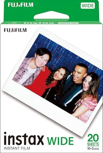 Fujifilm Instax Wide Film - Doppia Confezione da 20 Foto