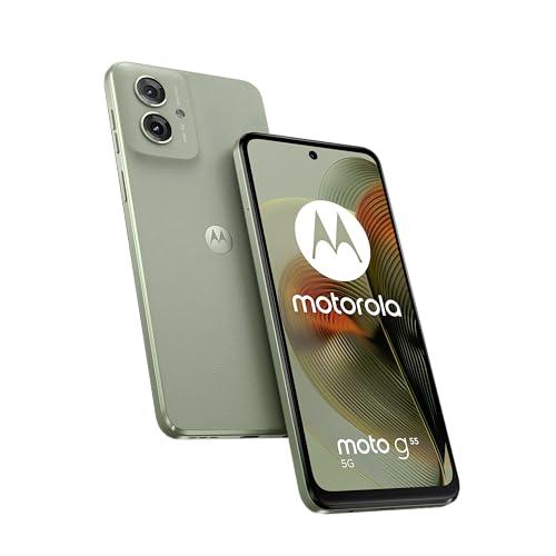 Motorola Moto G55 5G Smoky Green (Ecopelle Vegana) - Esclusiva Amazon