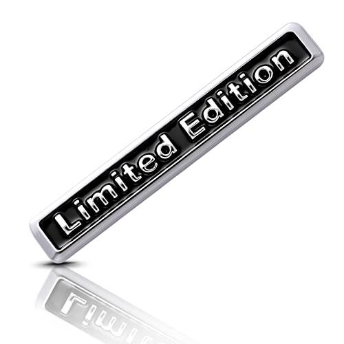 Adesivo 3D Auto Edizione Limitata - Logo Argento Metallo per Auto, Moto, PC, Tablet