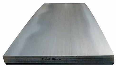 Lamiera in Ferro Grezzo S235JR - 1mm (250x500 mm)