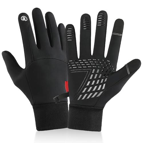 Zynxel Guanti Moto Invernali Antivento e Termici Touch Screen