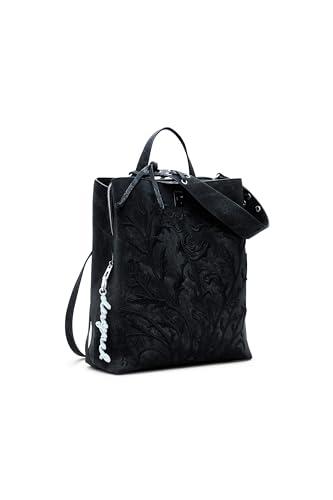Zaino Desigual BACK_ROMEO FLORAL TOTAL B Nero