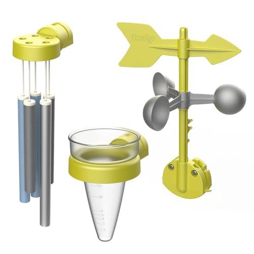 Smoby Kit Meteo - Accessori Casa Smoby - Carillon, Pluviometro e Bandieruola