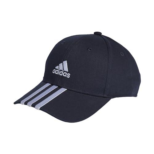 Cappellino Adidas 3-Stripes Cotton Twill Baseball Legend Ink/White L
