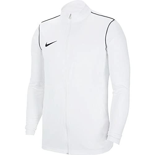 Nike FJ3026-100 Y NK DF PARK20 TRK JKT K R Giacca Unisex WHITE/BLACK/BLACK Taglia M