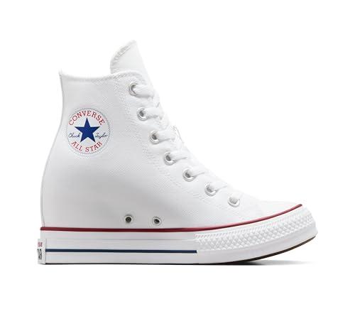 Converse Scarpe Chuck Taylor all Star Wedge Platform Taglia 39 Codice A11908C Bianco