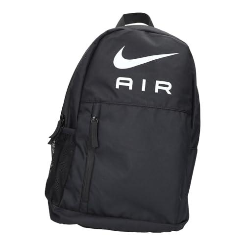 NIKE DR6089-010 Y NK ELMNTL BKPK - NK AIR Zaino sportivo Unisex Bambino BLACK/BLACK/WHITE Taglia MISC