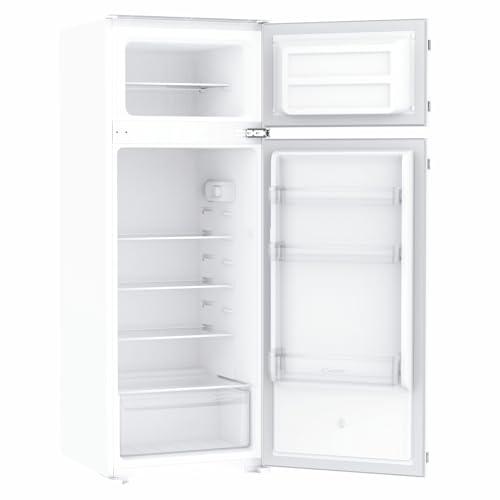 Candy CFBD2450/2ESH - Frigorifero doppia porta, incasso, 205 litri, statico, Classe energetica E