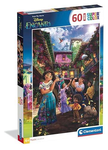 Clementoni - Puzzle per Bambini 60 Pezzi Supercolor, Encanto Disney