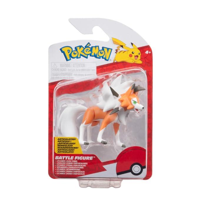 Statuetta Pokémon Wolwerock 7,5 cm - PKW3580