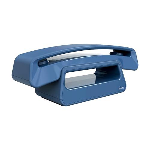 Alcatel ePure Iconic - Telefono Fisso Cordless DECT Blu